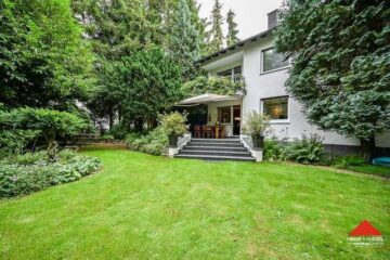 Eleganz im Grünen: Stilvolles Einfamilienhaus mit privatem Rückzugsort - Garten