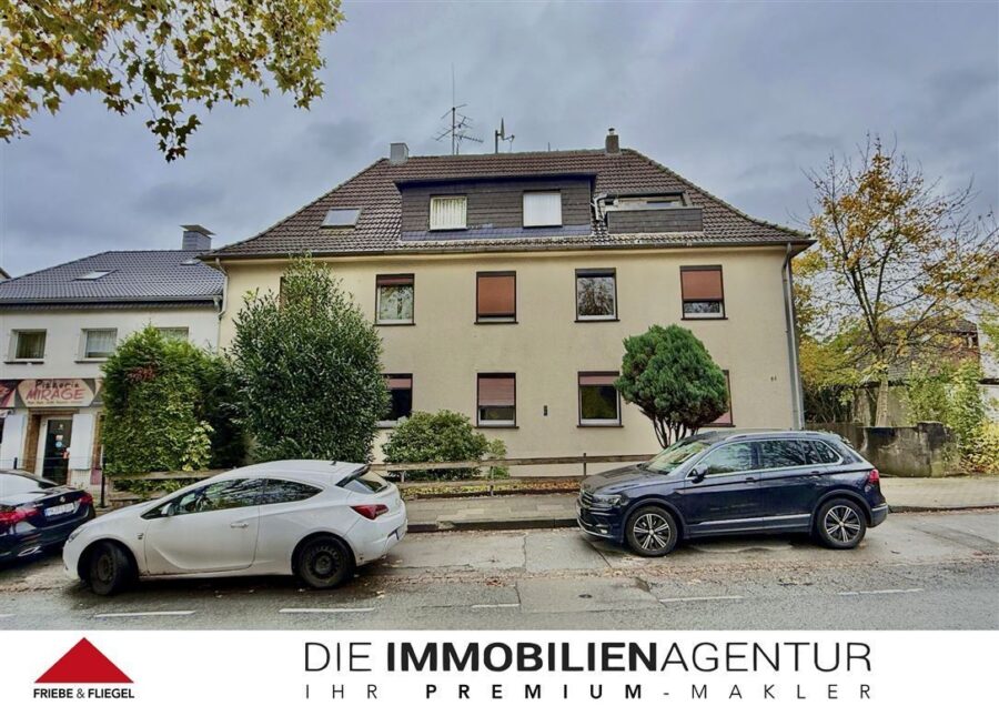 Schicke 3-Zimmer Eigentumswohnung mit Kaminofen und Einbauküche - Außenansicht