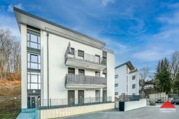 Neubau Mehrfamilienhaus mit Kfz-Stellplätzen in Gummersbach - Außenansicht